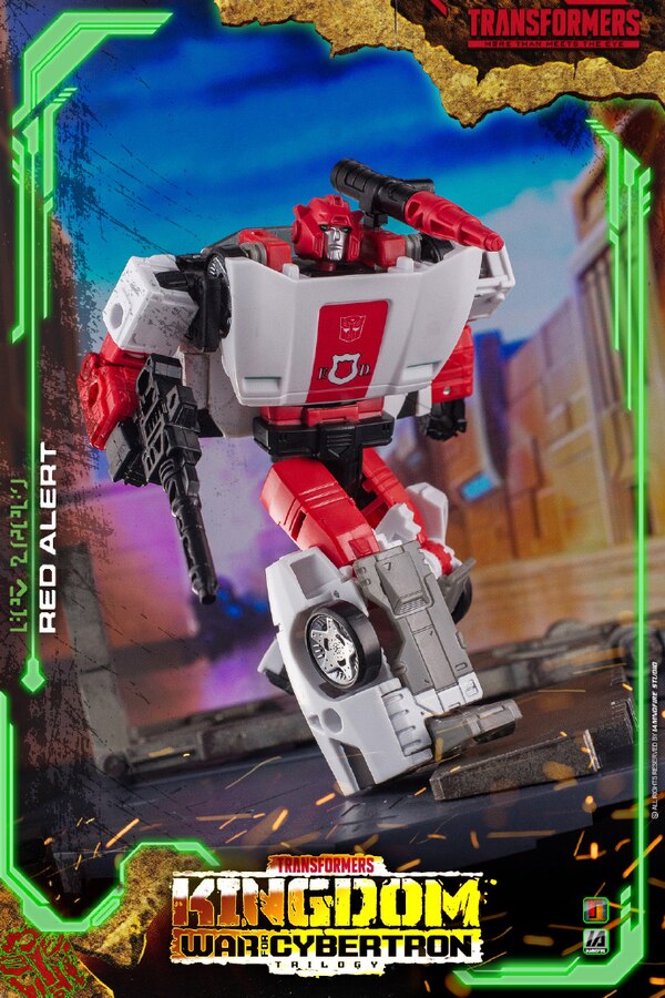 red alert transformers kingdom